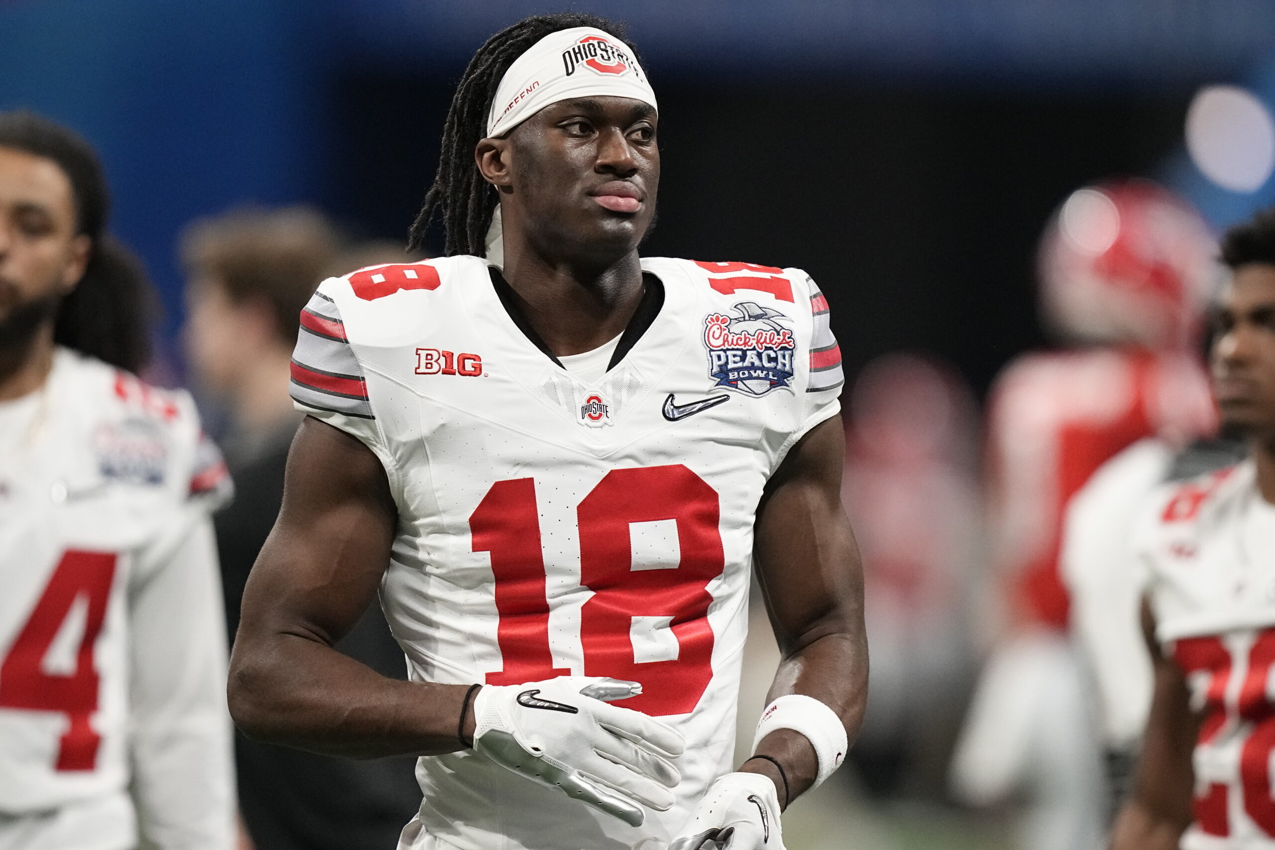 ESPN REPORT Marvin Harrison jr. with Buckeyes at Cotton, But Cannot